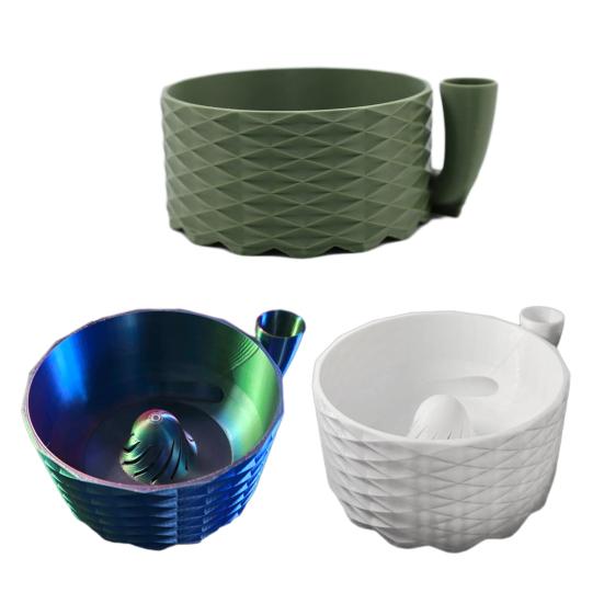 Turbo Fruit Washing Bowl 3D Printed Vegetables Cleaning Bowl with Strainer Fruit Washing Basket Basin for Berry