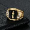 Classic Stainless Steel Character St. Jude Rings for Men Women Fashion Religious Amulet Jewelry Couple Party Gifts Dropshipping