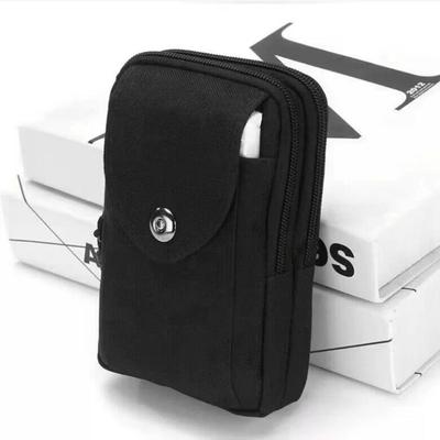 Men's Waist Bag Nylon Portable Durable Coin Purse Fashionable And Versatile Casual Mobile Phone Bag Small Pouch Outdoor Small  Pouch