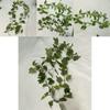 Green Vine Wall Art With Faux Plant Silk Screen Tape Ideal For Indoor Garden Decor