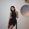 Turtleneck Sleeveless Sexy Irregular Ruched Tank Mini Dress