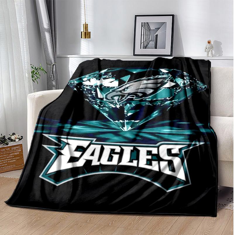 Philadelphia Flannel Blanket Soft Warm All-Season Throw, Design for Camping, Car Travel, Hiking Sofa, Bed, Office Perfect Gift for Parties