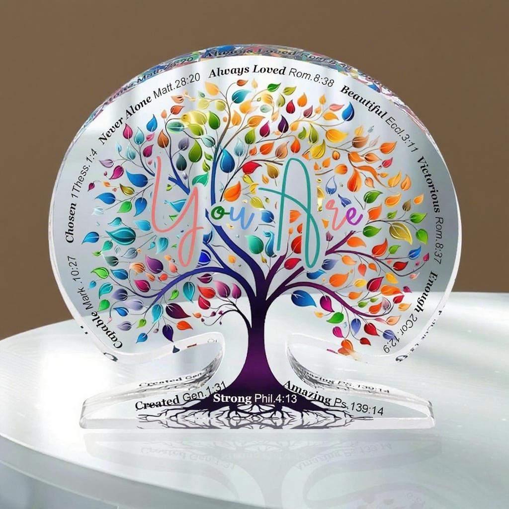 Christian Gifts for Women Birthday Unique, Tree of Life Inspirational Gifts for Mom Friends Female Coworker, Religious Spiritual Encouragement Gift