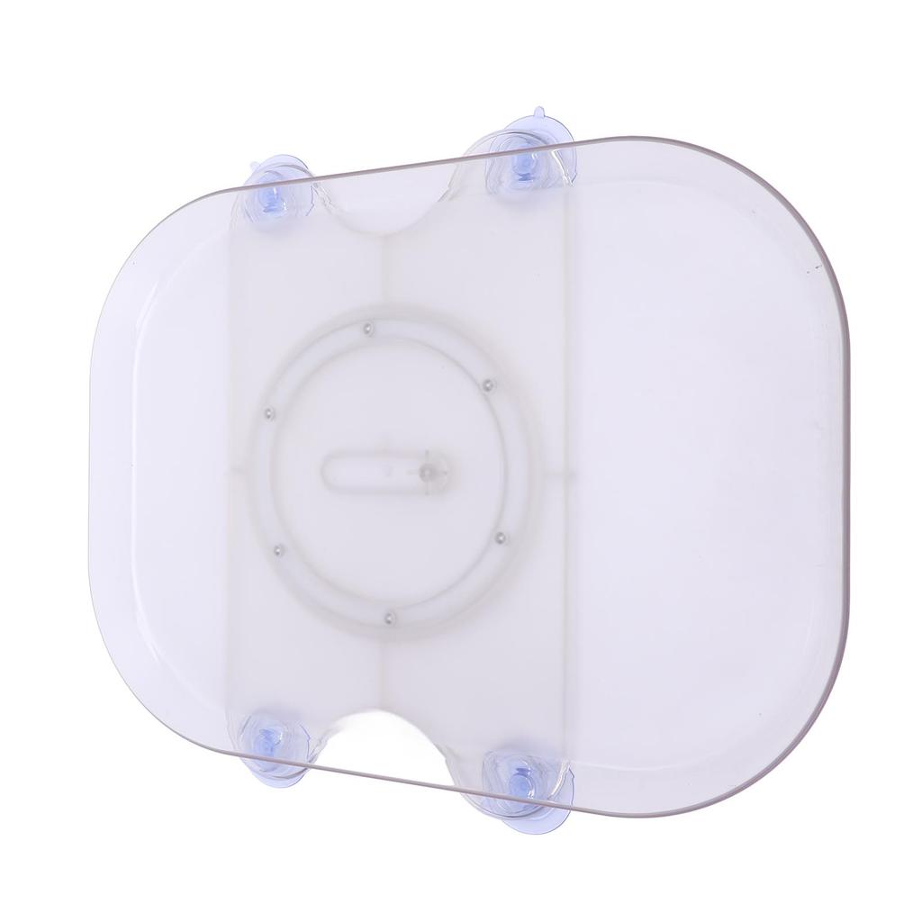 Refrigerator Lazy Turntable Organizer Square Clear Acrylic PET Rotating Fridge Tray for Kitchen