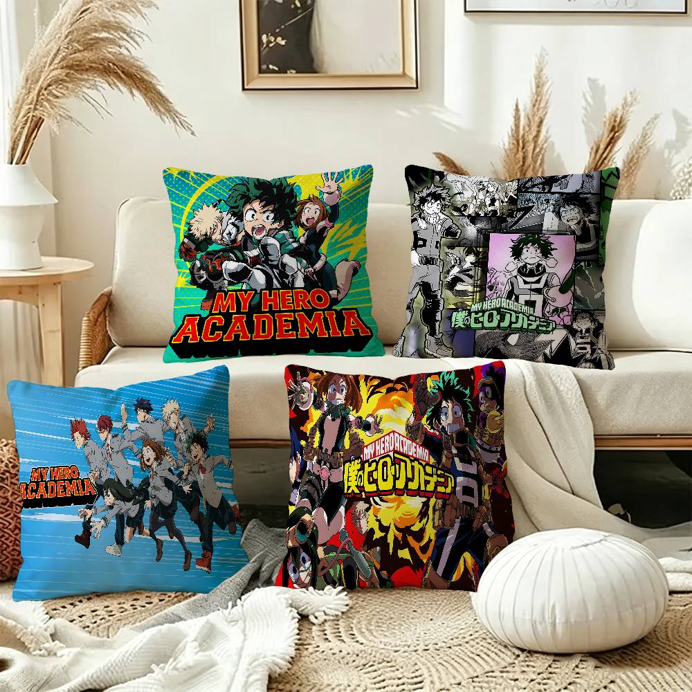My AnimeHero A-Academia Personalized Pillow Cover Kids Bedroom Wild Party Decor Pillowcase kid Birthday shower Gift