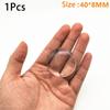 1/6Pcs Clear Soft Silicone Wall Protector Door Handle Bumper Self-adhesive Door Stopper Muffler Collision Cushion Protective Pad