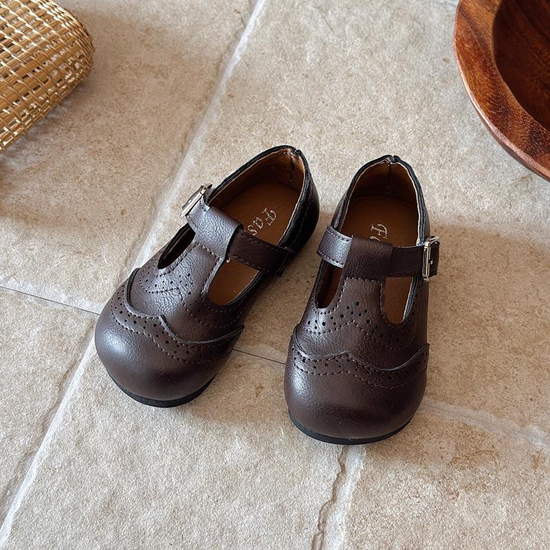 Breathable 2026 Summer Baby Girl Leather Moccasins – Soft Sole, Non-slip Princess Shoes 23