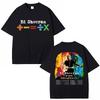 Ed Sheeran European Concert Tour 2025 T Shirt Men Women Fashion Vintage Summer T-shirts 100% Cotton Casual Oversized Tee Shirt