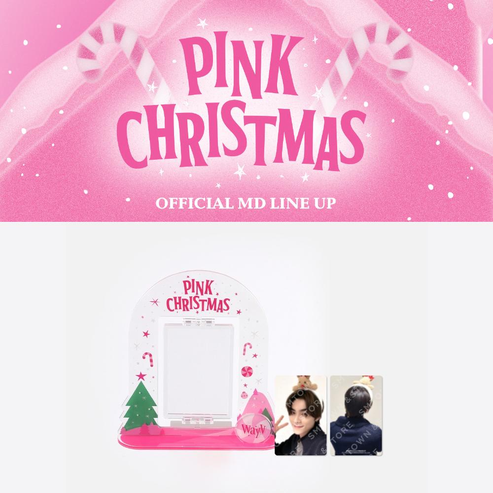 

Оформите предзаказ SMTOWN Pink Christmas, 2023, набор поворотных акриловых подставок WayV ver.