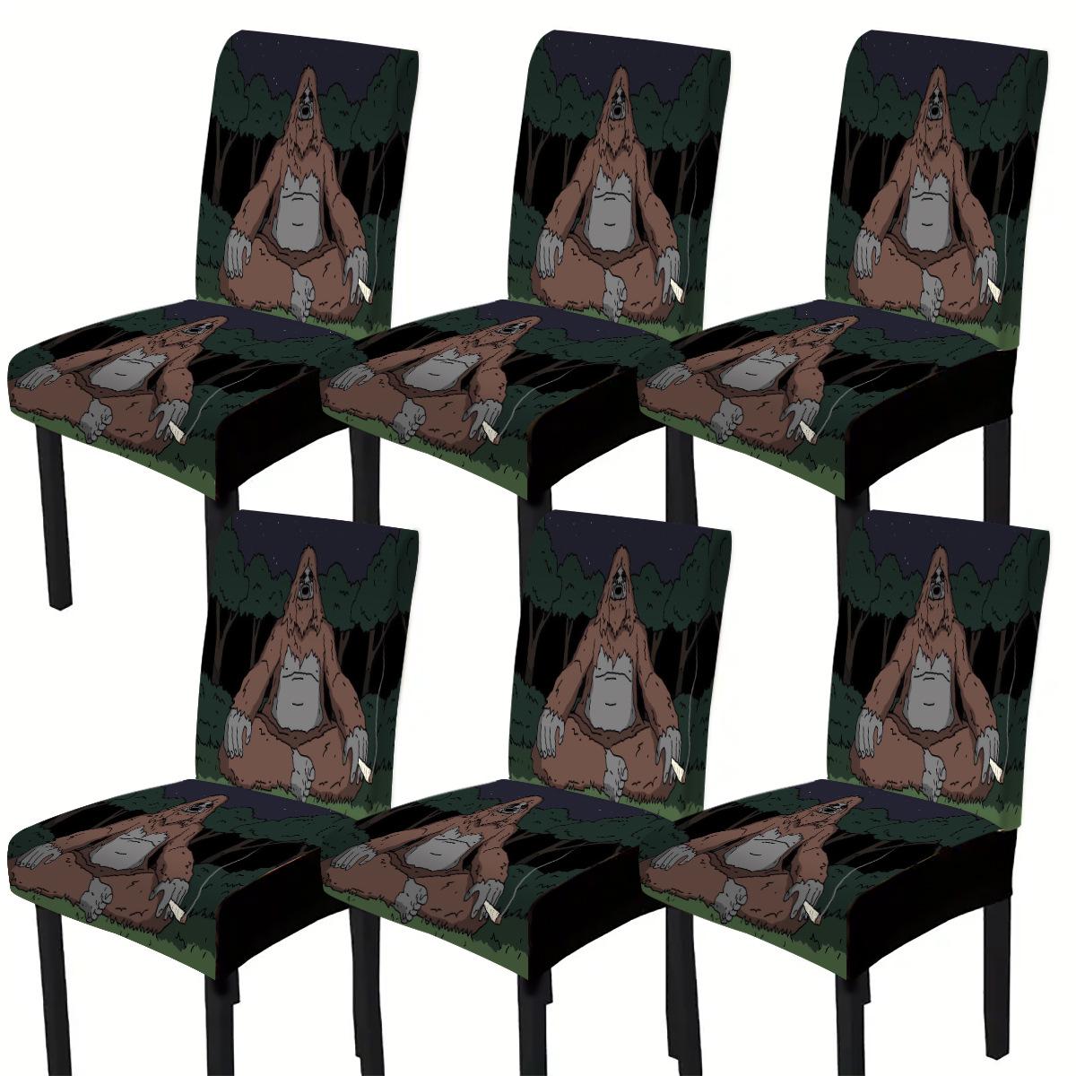 

Праздничный чехол на стул с эластичной тканью для обеденных, гостиничных или садовых стульев (1 кусок)