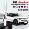 Caneta de Reparo de Pintura de Carro Para 2010-2025 Nissan Leaf Acessórios de Reparo de Arranhões na Pintura Azul RAY Branco QAK Prata K23 Preto KH3