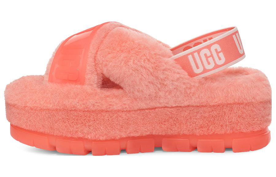UGG Fuzta Кожаная Стильная Сандалия Женская Звезда Розовый 1135237-SHPN 39