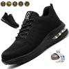 Fashion Safety Shoes Men Boots Steel Toe Anti Smash Shoes Men Anti-puncture Work Shoes Sneakers Male Indestructible Work Boots