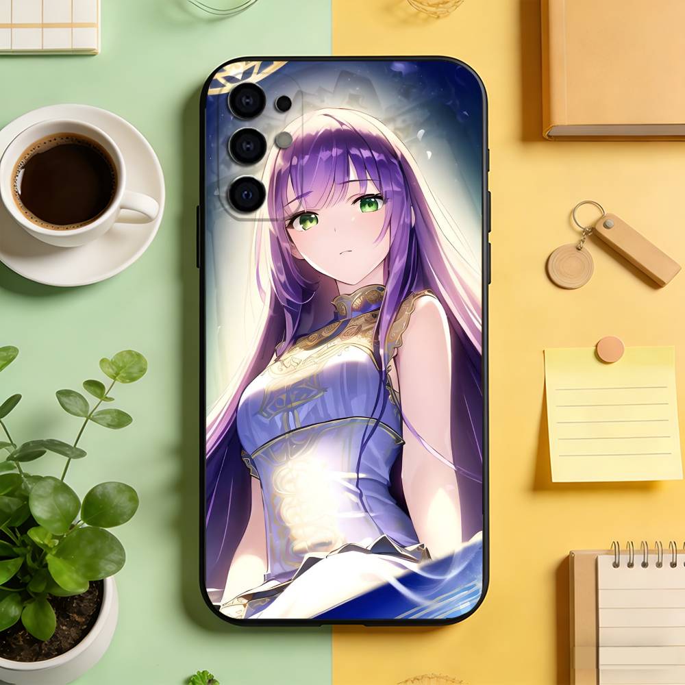 

Saint Seiya Athena Phone Case For Samsung S25,S24,S21,S22,S23,S30,Ultra,S20,Plus,Fe,Lite,Note,10,Black Cover Samsung S21Ultra