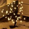 Tree LED Cherry Blossoms Bonsai Tree Lamp 18 Inch, 28 LED Silicon Tree Adjustable Branches for Room Decoration Light