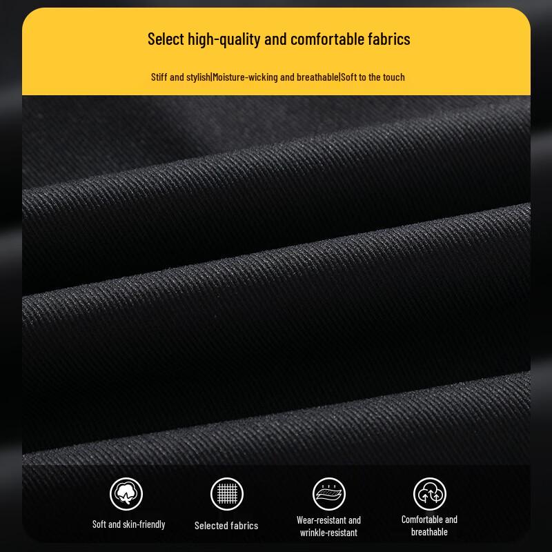 Wassup Sohot Men's Loose Straight-Leg Casual Cargo Pants