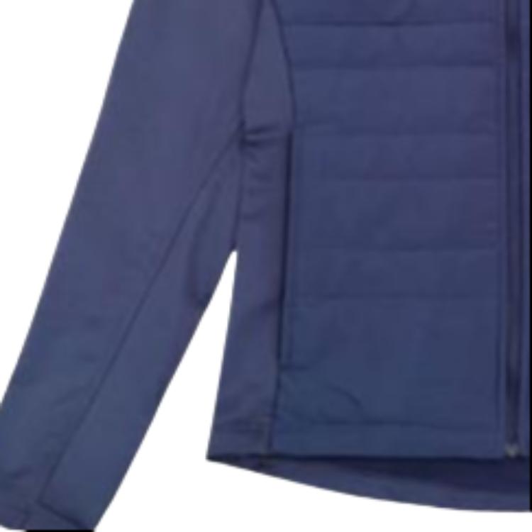 Nike Logo Print Stand Collar Cotton Jacket Men Jackets Blue AQ4878-429