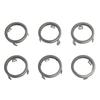 6pcs/Set Fuel Injector Decoupler Element 13537564751 13538651060 For BMW E88 N43 5 7 Series N53 N54 N56