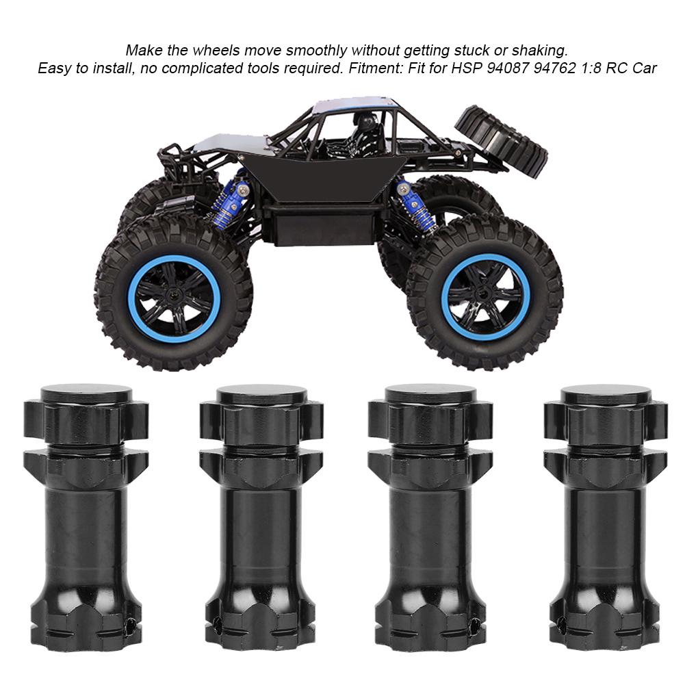 4pcs 30mmCelsius1.2in Extension Longer Adapter Accessory Fit for   94087 94762 1:8 RC Car