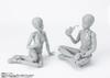 TAMASHII NATIONS Edition DX SET Color 135mm Movable Figure S.H.Figuarts Body-kun -School Life- (Gray Ver.) Approx. PVC&ABS