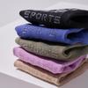 1 pair of women's non-slip pilates open instep fake socks