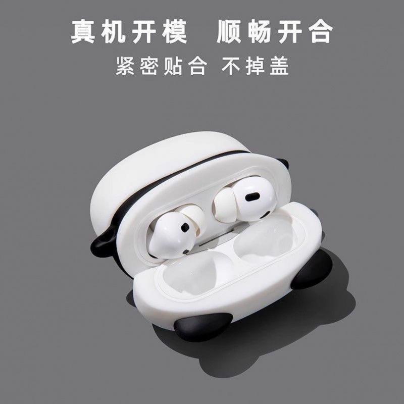 Cute Panda earphone case AirPods Pro 1st generation protective case New 1st generation Apple earphone case AirPods 1st generation case
