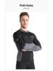 Herren 1,5 mm Neoprenanzug Split Langarm-Top zum Surfen, Schwimmen, Yoga und Tauchen