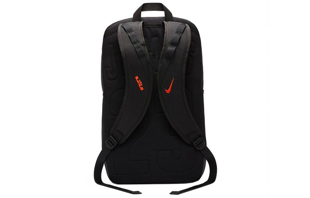 Nike Polyester Sports Backpack Regular Unisex Black BA6155-010