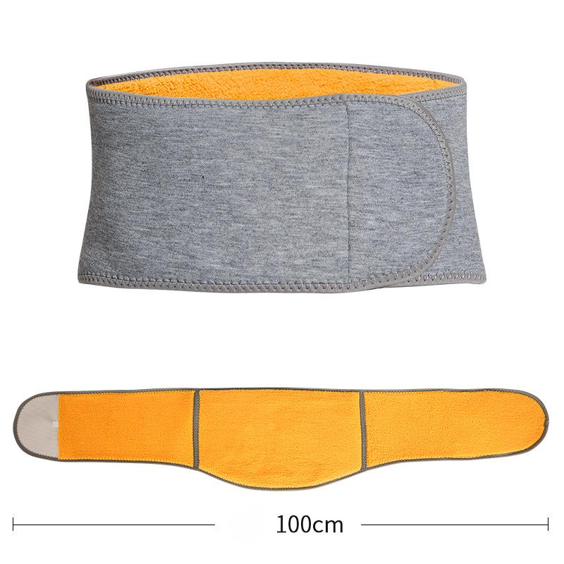 

Защита талии и тепло, женский спортивный пояс, фиксированный пояс с блокировкой талии, зимний плюс бархатный брюшной пояс для людей среднего и пожилого возраста L
