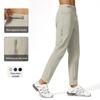 Men's Quick-Drying Nylon Outdoor Casual Straight-Leg Pants - Wear-Resistant Mountaineering Sports Trousers