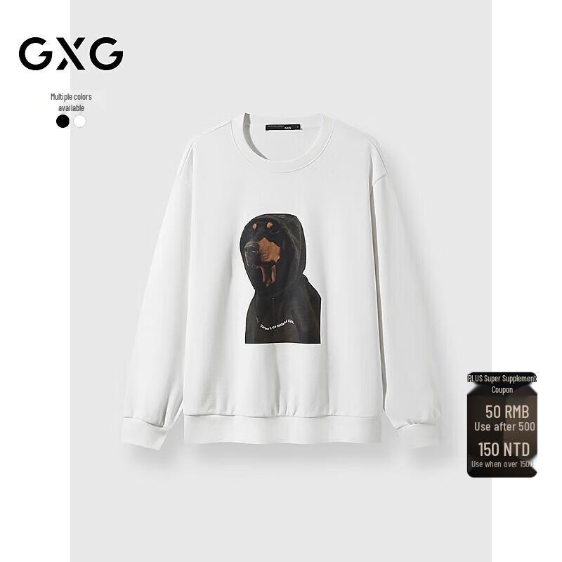 

GXG Men s Dog Print Crew Neck T-Shirt 2XL