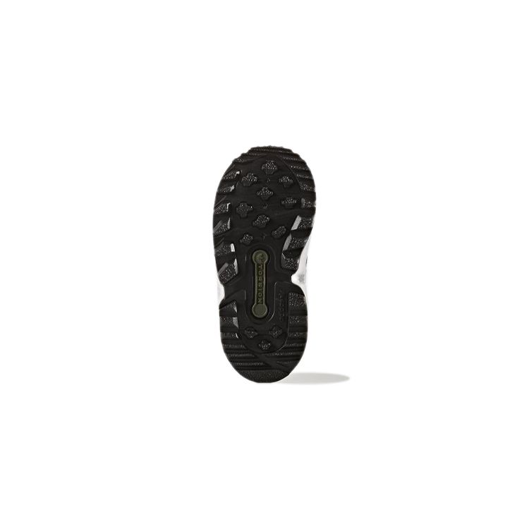 adidas Originals ZX Flux Comfortable Warm Durable High-Top Walking Shoes Baby Shoes Green BY9065