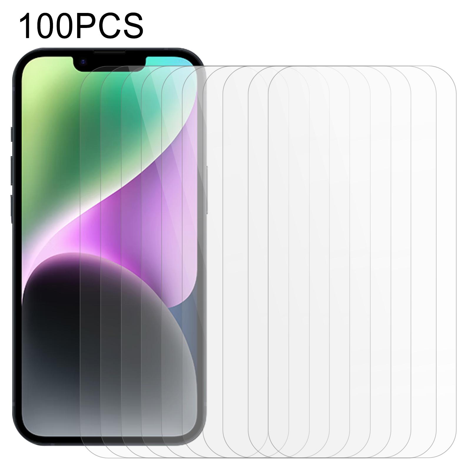 

100Pcs For iPhone 16 Pro Max Tempered Glass 0.25 Arc Edges Thick Glue HD Film Screen Protector As Shown A