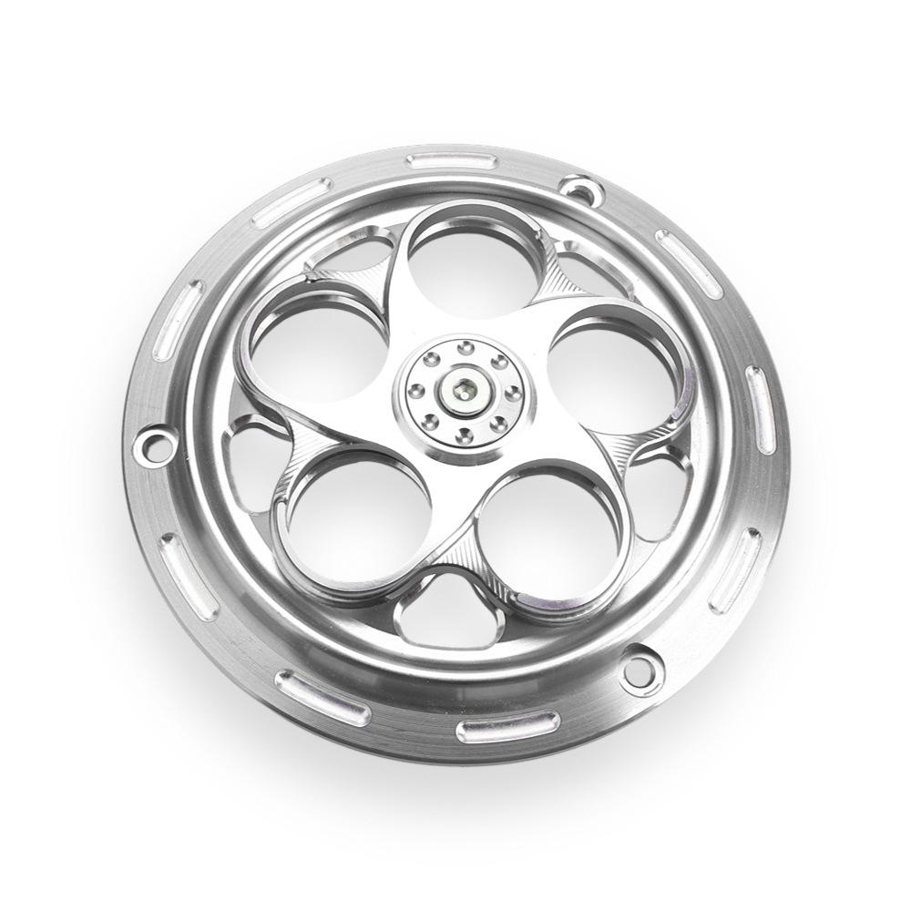 

Подходит для Vespa Biya Joe Spring Sprint 150 Модифицированная Крышка Вентилятора Вращающаяся Декоративная Лопасть Отвода Тепла серебряный
