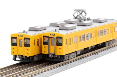 TOMYTEC Railway Collection JR 105 Series 30N Upgraded Train Okayama Railway Branch F02 Formation Yellow Set Diorama Supplies 333517 - 2-Car
