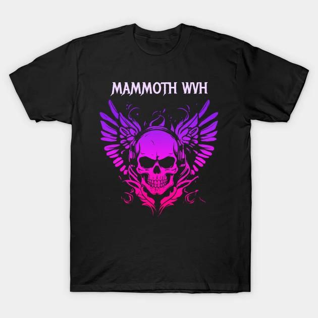 НОВАЯ Черная футболка Mammoth WVH с коротким рукавом, все размеры, унисекс S