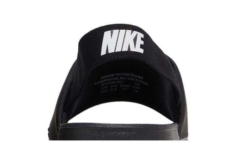 Nike Kawa Slide TD 'Black White'