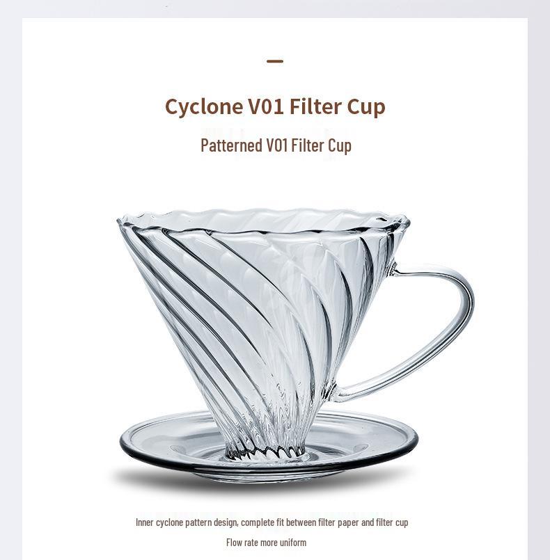 Pour-Over Coffee Set with Manual Grinder - Gift Box