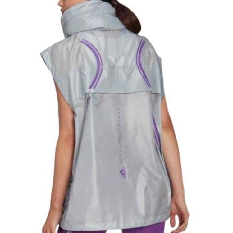 adidas Gilet da Corsa STELLA MCCARTNEY TRUE PACE da Donna Trasparente Agata HG6853