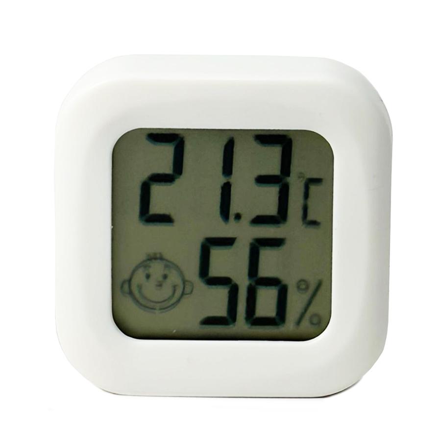 Digital LCD Thermometer Hygrometer, Mini Temperature Humidity Monitor for Home, Rooms and Vehicles