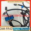 2605541 Excavator E323D C6.6 Wiring Harness 260-5541 260 5541 Engine Wire Harness 260-5542 2605542