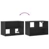 Vidaxl Szafka Pod Telewizor, Czarna, 60X31X39,5 Cm