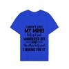 I Haven't Lost My Mind Print T-shirt with Funny Saying Men and Women Graphic Tee Black T Shirt Unisex Summer Short Sleeve Shirts
