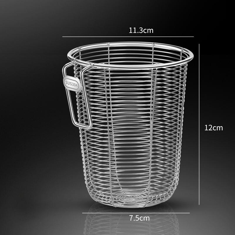 Stainless Steel Utensil Drainer & Holder - Heavy-Duty Rustproof Dish Rack with Drainage System, Fork/Spoon/Chopsticks Organizer