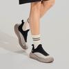 Li Ning SOFT GO Slip-on Niedrige Freizeitschuhe Herren Khaki Schwarz AGLU105-3