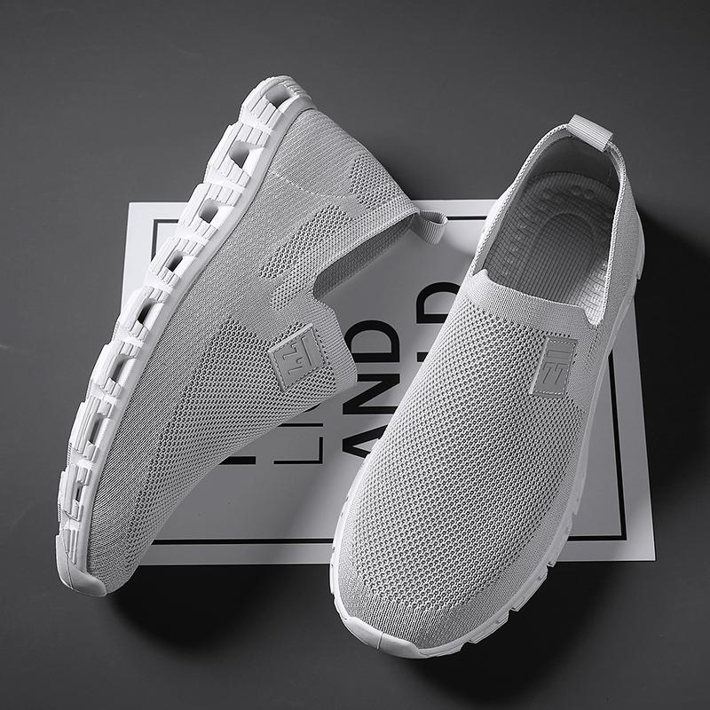 Fashion Sneakers Men's Mesh Casual Shoes Men Athletic Lightweight Breathable Dress Shoes Men Comfortable Walking Oxford Shoes Trainers