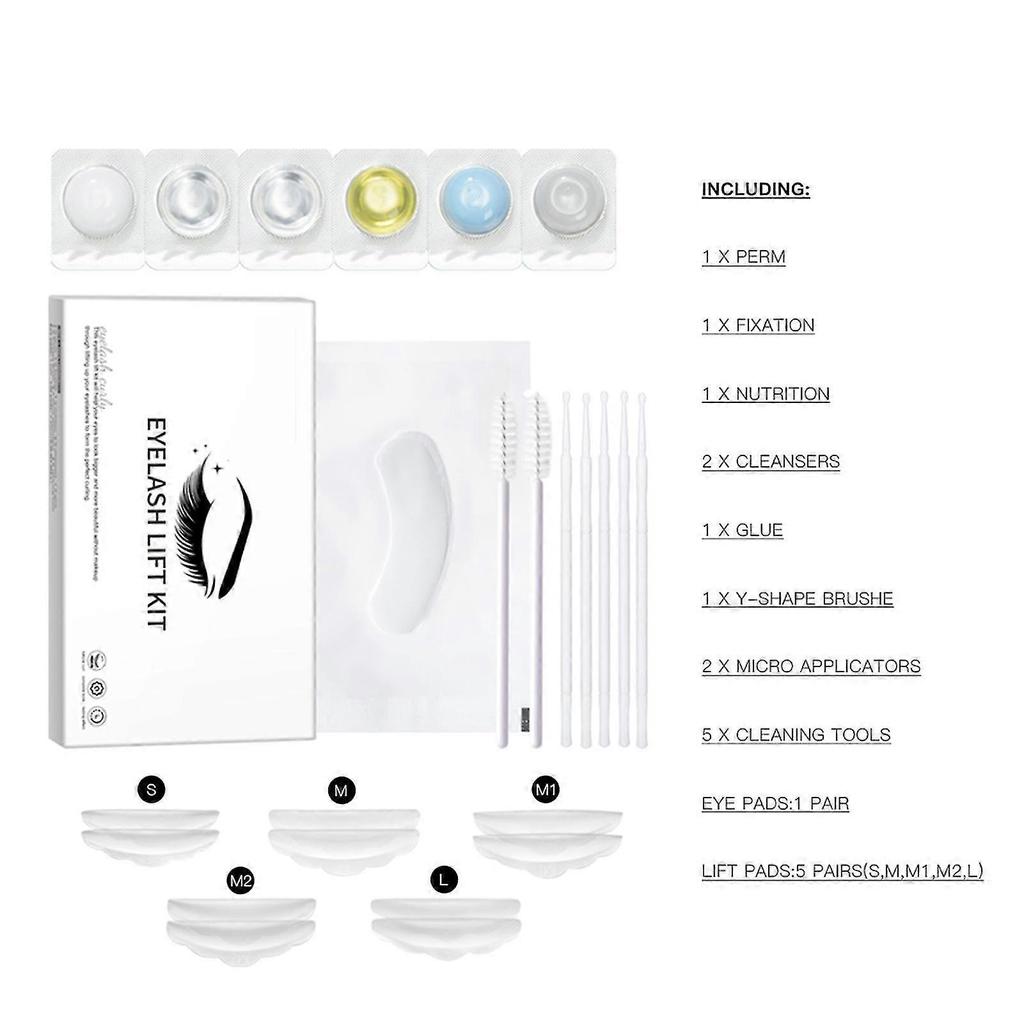 Lash Lift For Perming Curling Lifting Eyelashes Eyelashes Perm Curler Pad Reusable Makeup Beauty Tool