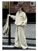 New 2025 Fashion: Girls' Thickened Fleece Lined Sweatshirt Two-Piece Set for Autumn and Winter