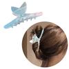 Multicolor Acetate Hair Claw Clip With Fish Tail Design Nonslip Hair Clip For Women Beach Vacation Hair Accessories