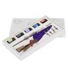 Calligraphy Pen Set Glass Ink Feather Fountain Pen with Replaceable Nib Writing Gift Box KitSP118014 Purple